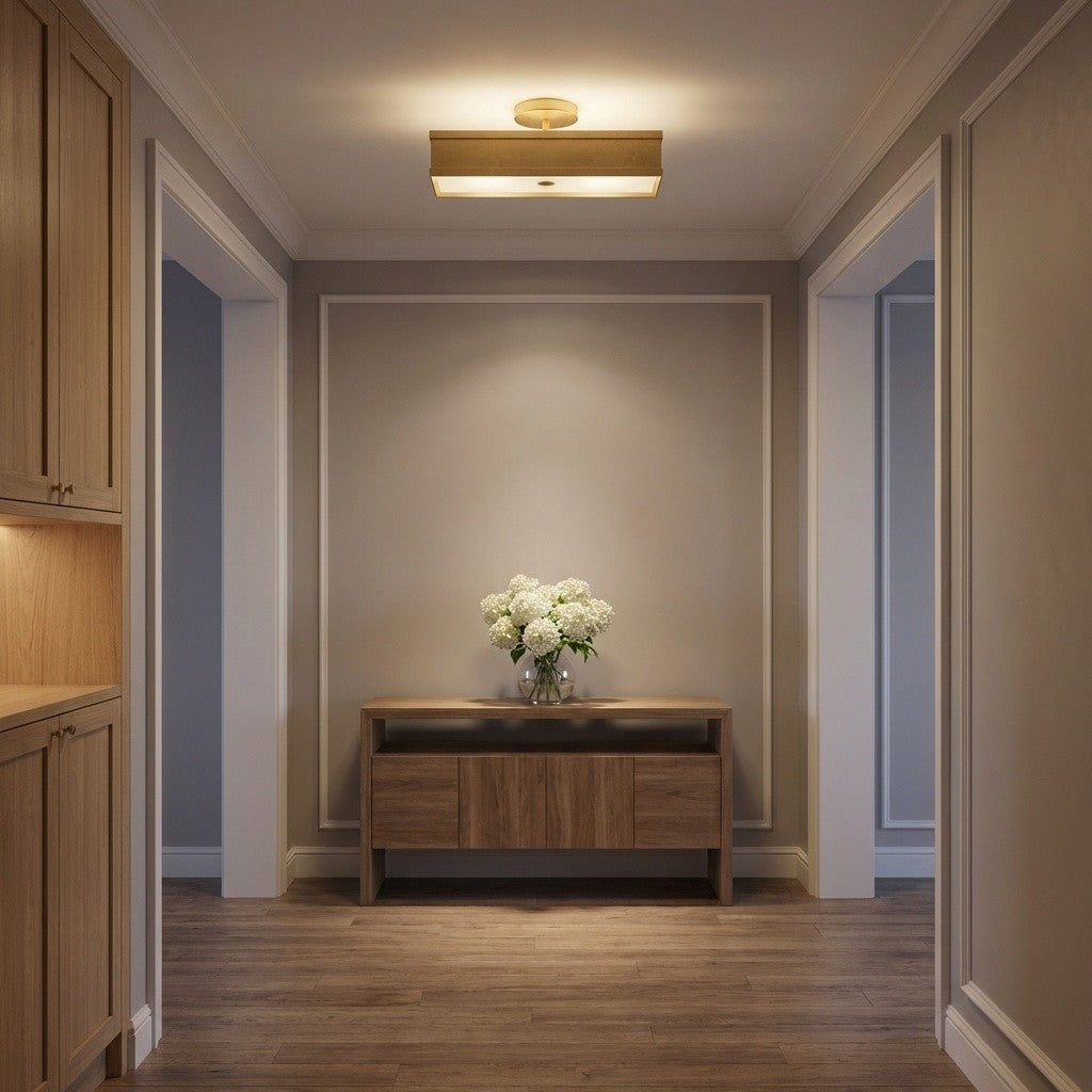 Visual Comfort Studio - PCF1071GD - LED Semi Flush Mount - Dupont - Gild | Gild