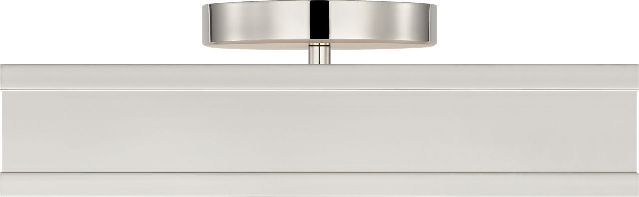 Visual Comfort Studio - PCF1071PN - LED Semi Flush Mount - Dupont - Polished Nickel | Polished Nickel