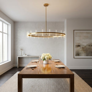 Visual Comfort Studio - SLC10940BBS - LED Chandelier - Silas - Burnished Brass | Burnished Brass