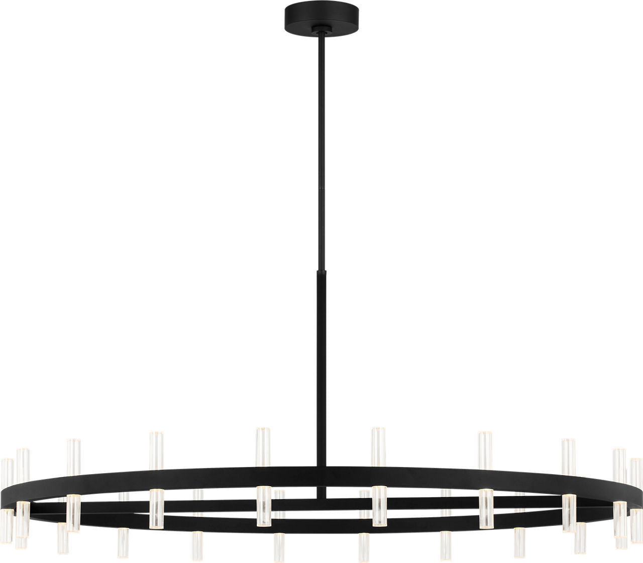 Visual Comfort Studio - SLC10940MBK - LED Chandelier - Silas - Midnight Black | Midnight Black