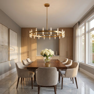Visual Comfort Studio - SLC11032BBS - LED Chandelier - Silas - Burnished Brass | Burnished Brass