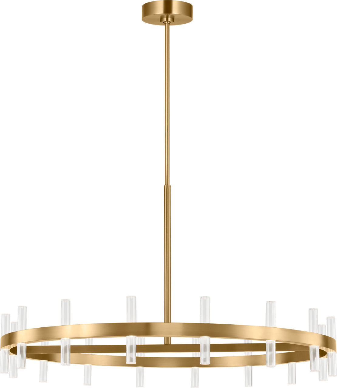 Visual Comfort Studio - SLC11032BBS - LED Chandelier - Silas - Burnished Brass | Burnished Brass