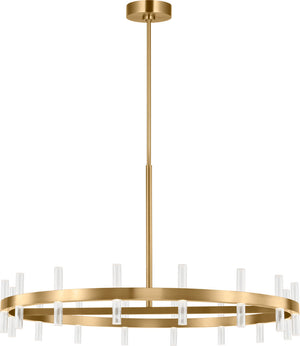 Visual Comfort Studio - SLC11032BBS - LED Chandelier - Silas - Burnished Brass | Burnished Brass