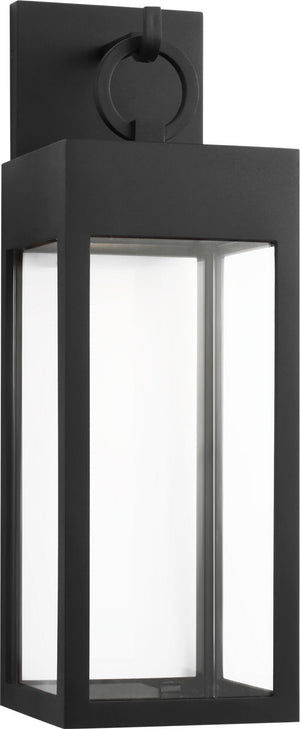 Visual Comfort Studio - SLO1381TXB - LED Wall Lantern - Sesha - Textured Black | Textured Black