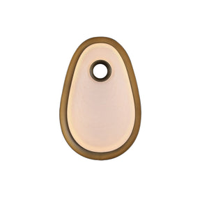 Avenue Lighting - HF7111W-AB-WHT - LED Wall Sconce - Palmea - Aged Brass