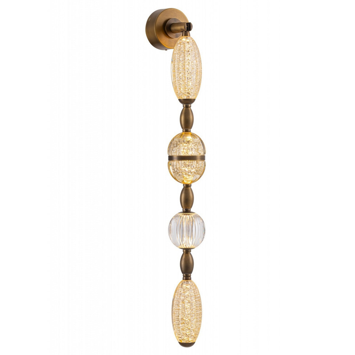 Avenue Lighting - HF7160-AGB - LED Wall Sconce - Dubai - Aged Golden Brass