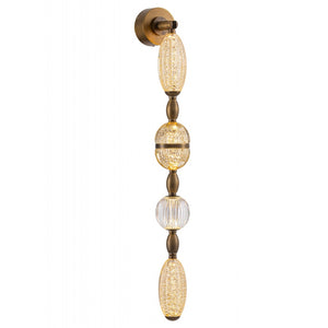 Avenue Lighting - HF7160-AGB - LED Wall Sconce - Dubai - Aged Golden Brass