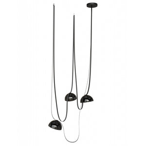 Avenue Lighting - HF7203-G102-BLK - LED Chandelier - Fremont - Black
