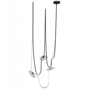 Avenue Lighting - HF7203-G201-BLK - LED Chandelier - Fremont - Black