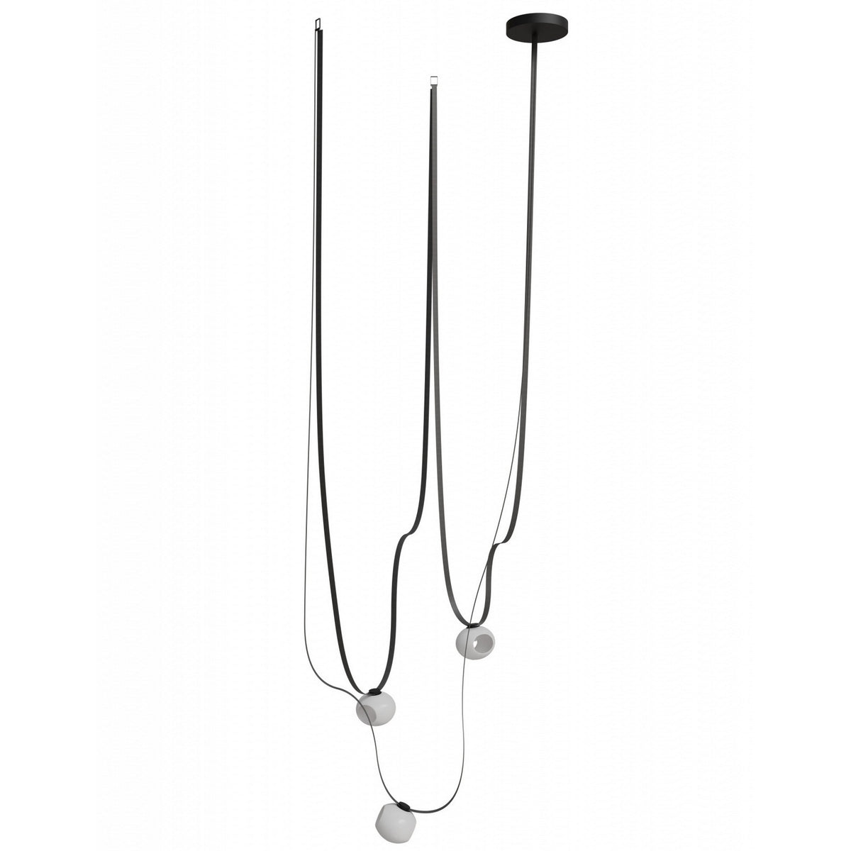 Avenue Lighting - HF7203-G301-BLK - LED Chandelier - Fremont - Black