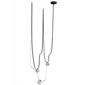Avenue Lighting - HF7203-G301-BLK - LED Chandelier - Fremont - Black