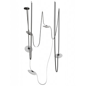 Avenue Lighting - HF7205-G201-BLK - LED Chandelier - Fremont - Black