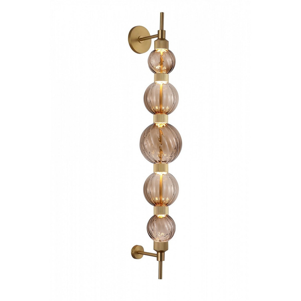 Avenue Lighting - HF7950-AB-BRN - LED Wall Sconce - Zayna - Aged Brass