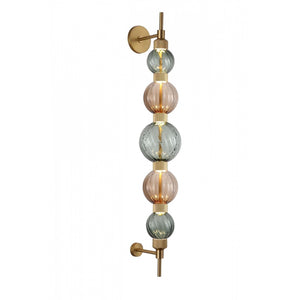 Avenue Lighting - HF7950-AB-GBG - LED Wall Sconce - Zayna - Aged Brass
