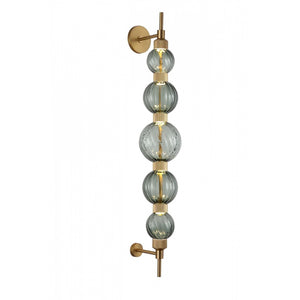 Avenue Lighting - HF7950-AB-GRN - LED Wall Sconce - Zayna - Aged Brass