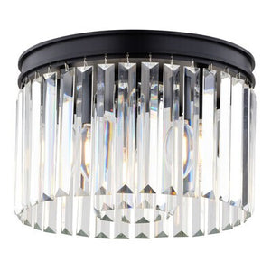 Vaxcel - C0321 - Three Light Flush Mount - Allerton - Matte Black
