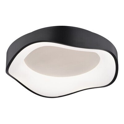 Vaxcel - C0323 - LED Flush Mount - Bowen - Textured Black