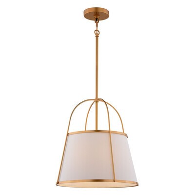 Vaxcel - P0435 - One Light Pendant - Marion - Mystic Gold