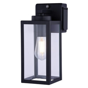 Vaxcel - T0786 - One Light Outdoor Wall Mount - Lombard - Textured Black
