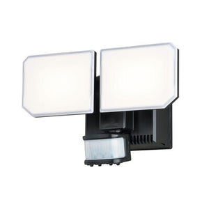 Vaxcel - T0788 - LED Outdoor Motion Sensor Security Flood Light - Outdoor Security - Black