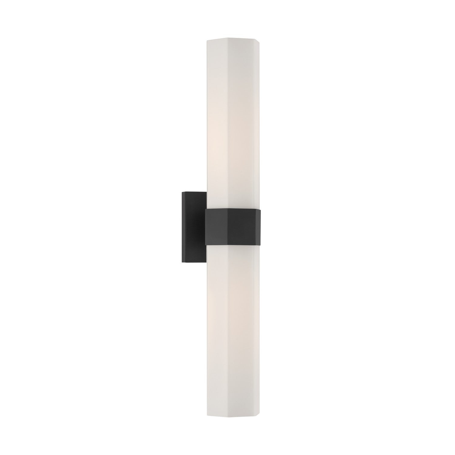 Minka-Lavery - 12122-899 - Two Light Bath Bar - Delgada - Dark Matte Black