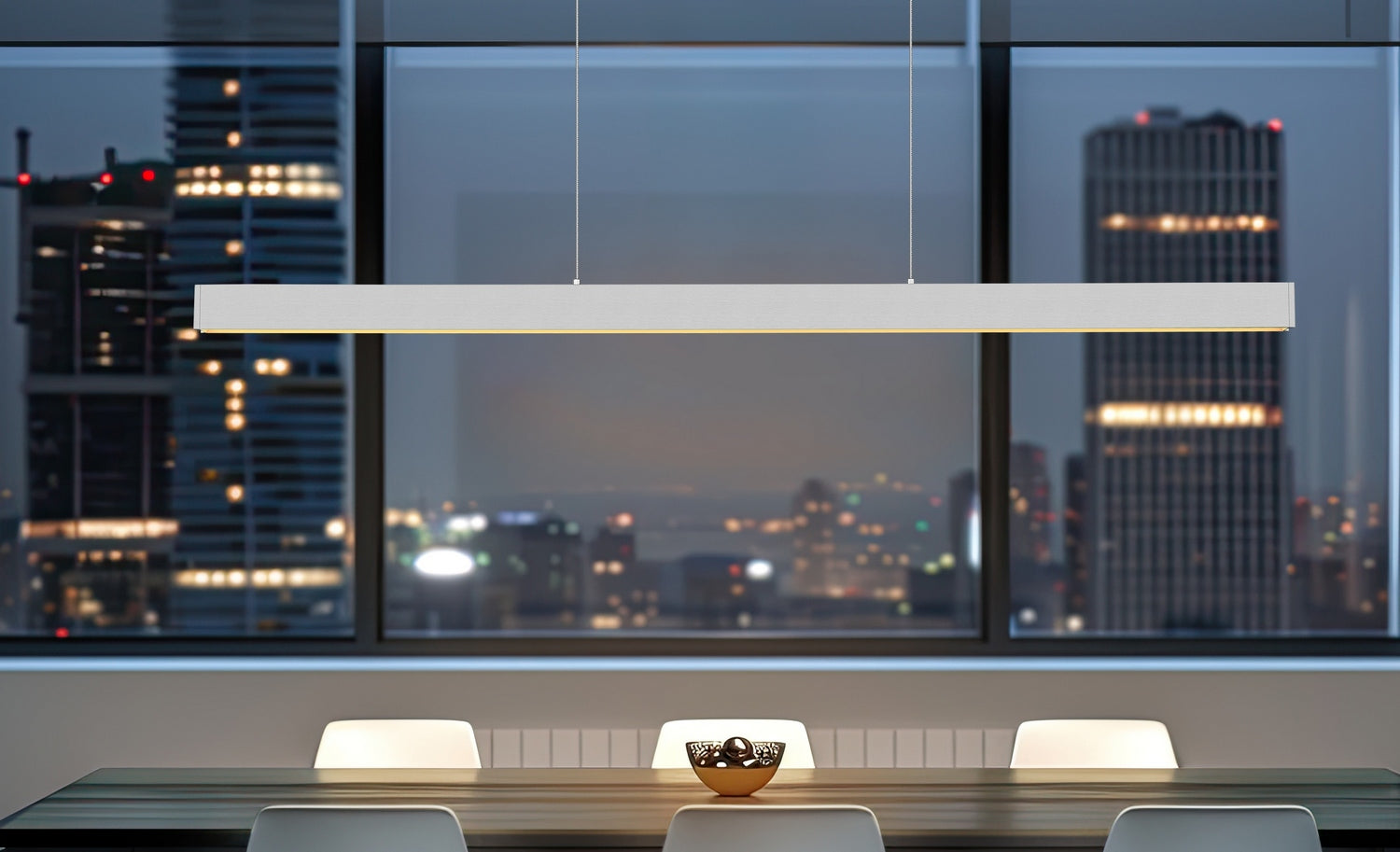 Z-Lite - 1016-72L-BN-LED - LED Linear Chandelier - Hudson - Brushed Nickel