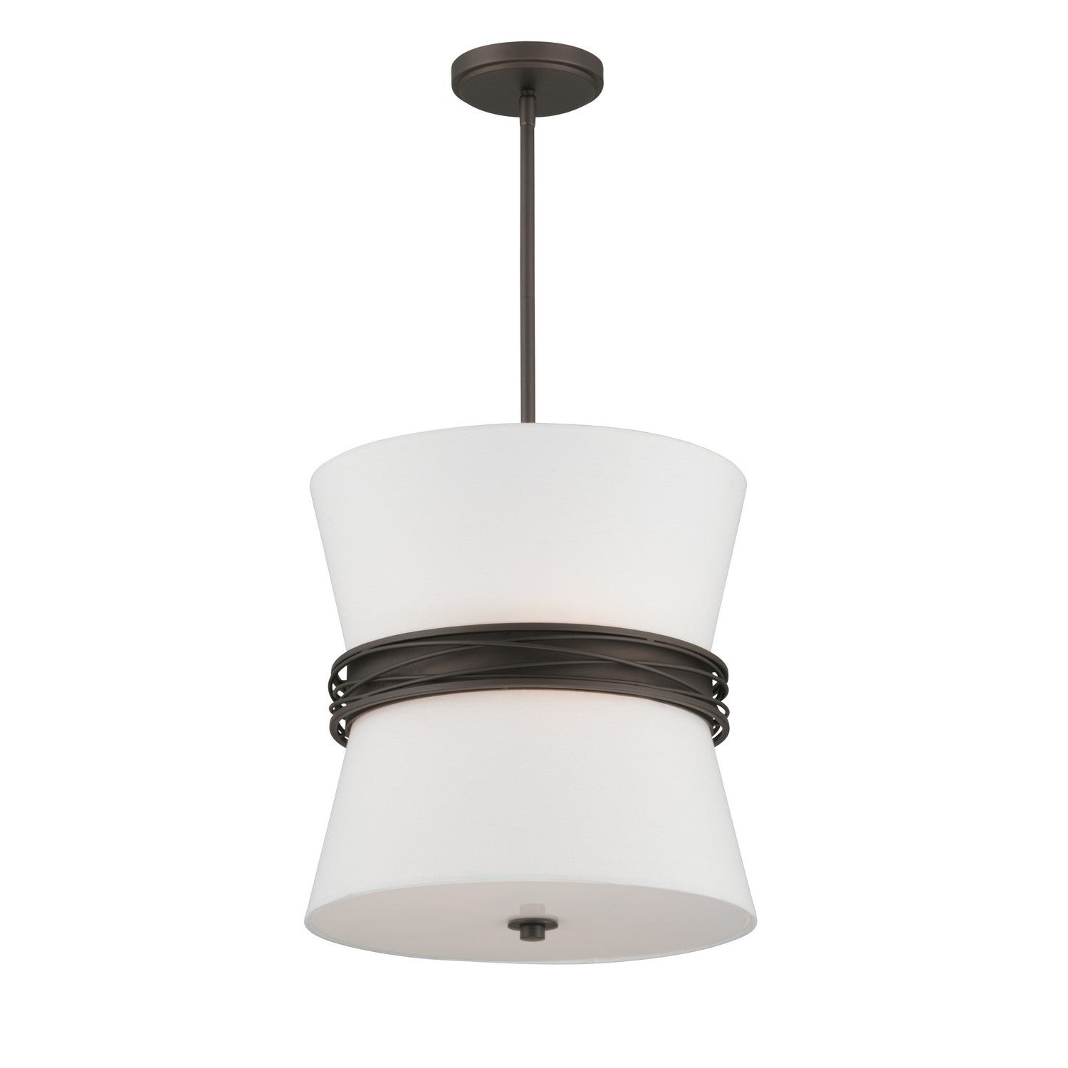Minka-Lavery - 12415-860 - Three Light Pendant - Dalvor - Dark Bronze