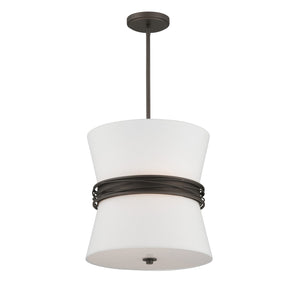 Minka-Lavery - 12415-860 - Three Light Pendant - Dalvor - Dark Bronze
