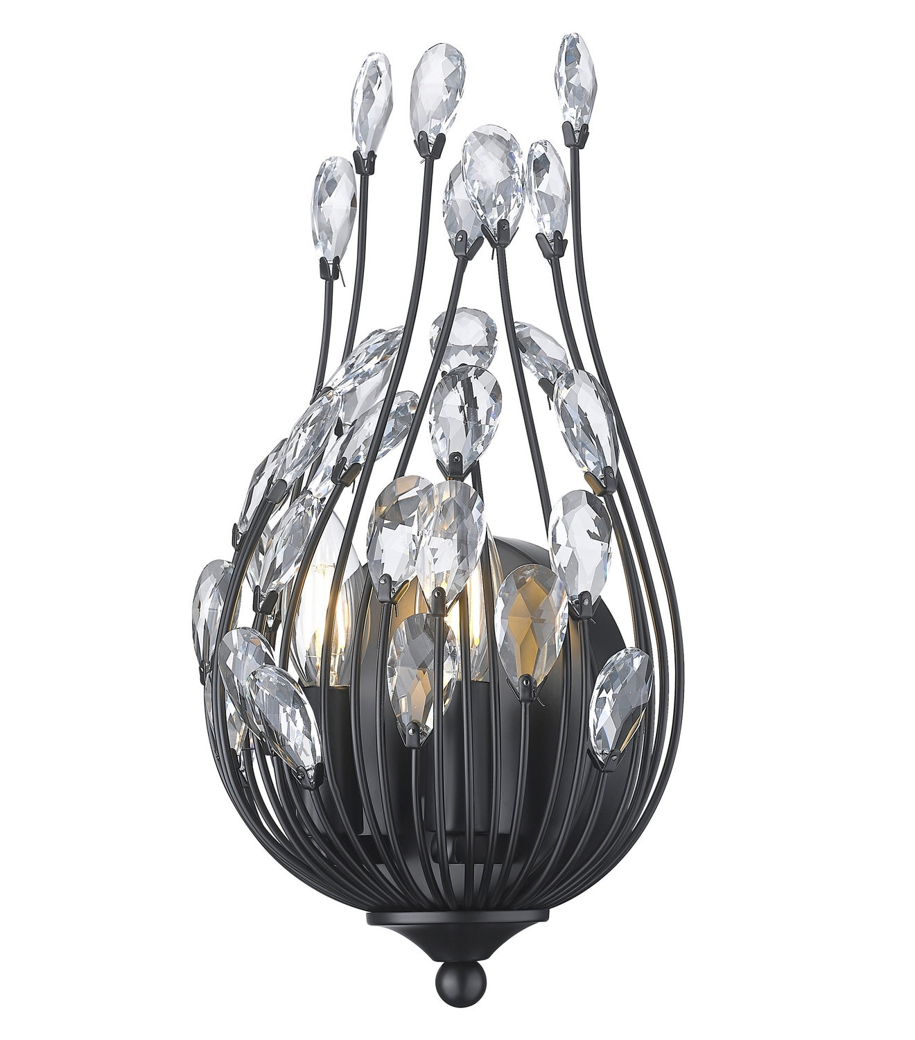 Z-Lite - 1957-2S-MB - Two Light Wall Sconce - Gabriella - Matte Black