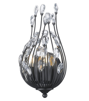 Z-Lite - 1957-2S-MB - Two Light Wall Sconce - Gabriella - Matte Black