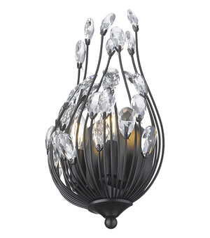 Z-Lite - 1957-2S-MB - Two Light Wall Sconce - Gabriella - Matte Black