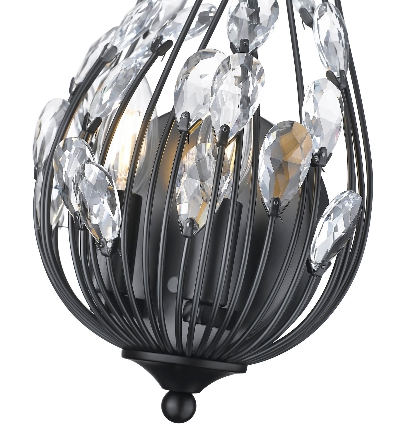 Z-Lite - 1957-2S-MB - Two Light Wall Sconce - Gabriella - Matte Black