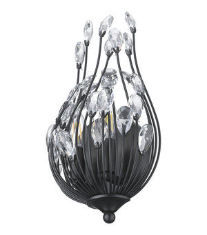 Z-Lite - 1957-2S-MB - Two Light Wall Sconce - Gabriella - Matte Black