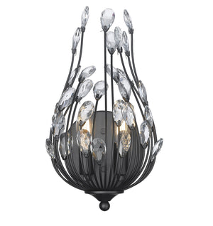Z-Lite - 1957-2S-MB - Two Light Wall Sconce - Gabriella - Matte Black