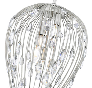 Z-Lite - 1957P15-BN - Five Light Pendant - Gabriella - Brushed Nickel