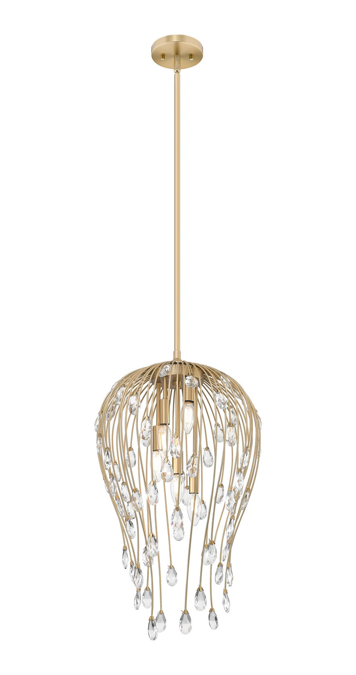 Z-Lite - 1957P15-MGLD - Five Light Pendant - Gabriella - Modern Gold