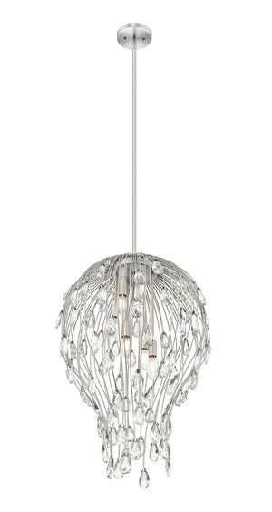 Z-Lite - 1957P18-BN - Six Light Pendant - Gabriella - Brushed Nickel