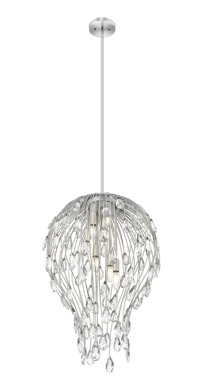Z-Lite - 1957P18-BN - Six Light Pendant - Gabriella - Brushed Nickel