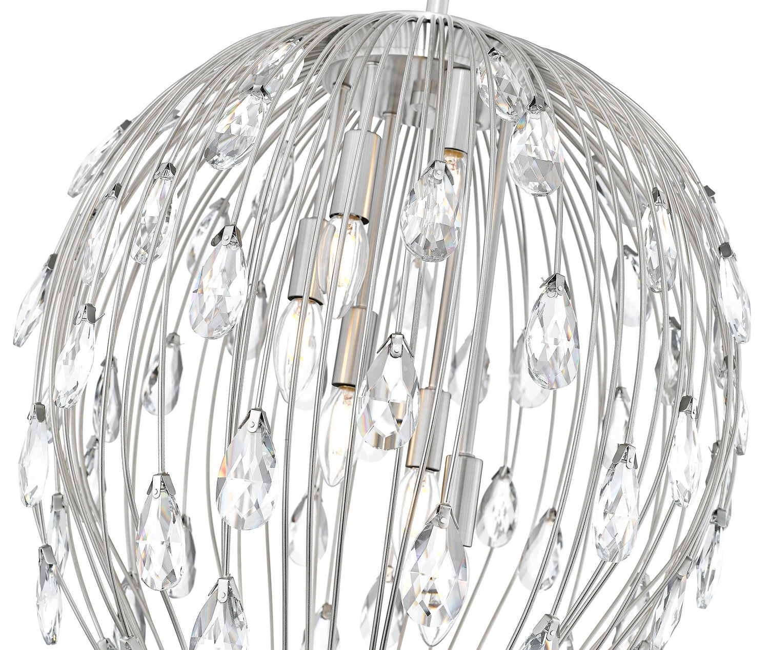 Z-Lite - 1957P18-BN - Six Light Pendant - Gabriella - Brushed Nickel