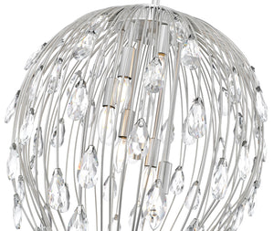 Z-Lite - 1957P18-BN - Six Light Pendant - Gabriella - Brushed Nickel