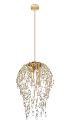 Z-Lite - 1957P18-MGLD - Six Light Pendant - Gabriella - Modern Gold