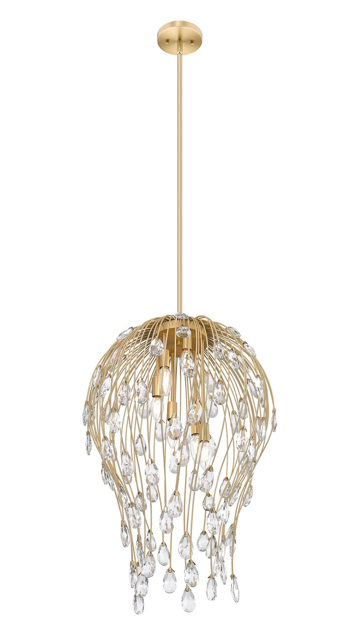 Z-Lite - 1957P18-MGLD - Six Light Pendant - Gabriella - Modern Gold