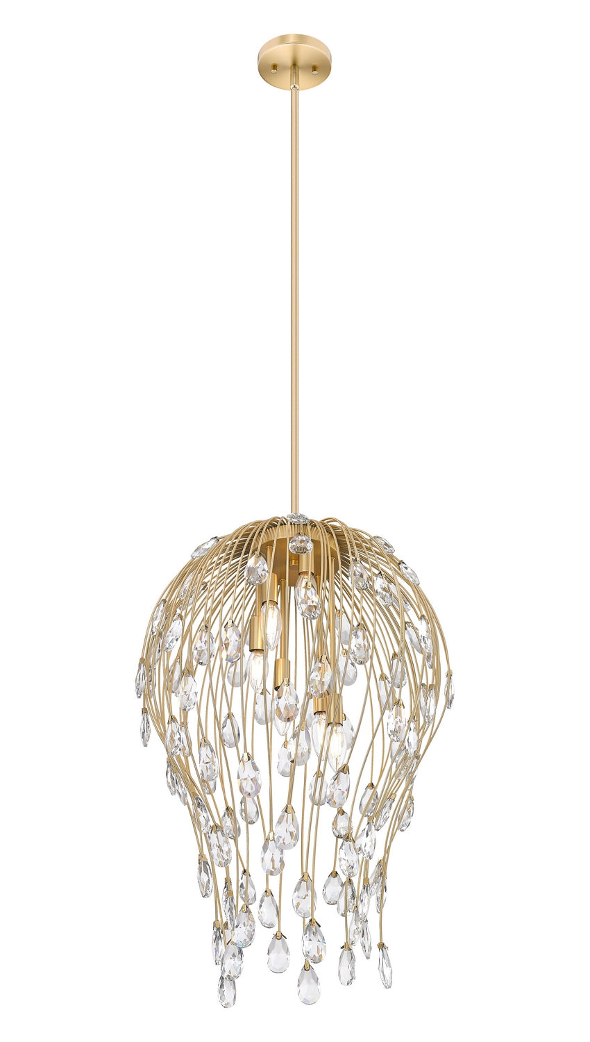 Z-Lite - 1957P18-MGLD - Six Light Pendant - Gabriella - Modern Gold