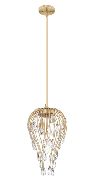 Z-Lite - 1957P9-MGLD - Three Light Pendant - Gabriella - Modern Gold
