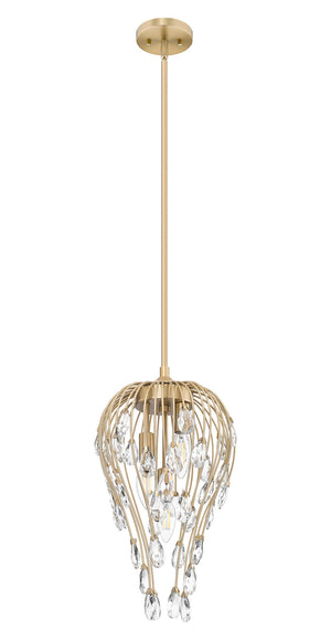 Z-Lite - 1957P9-MGLD - Three Light Pendant - Gabriella - Modern Gold
