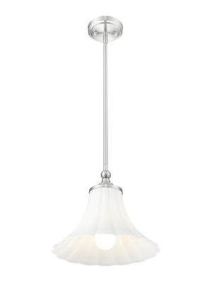 Z-Lite - 1958P12-BN - One Light Pendant - Fleur - Brushed Nickel