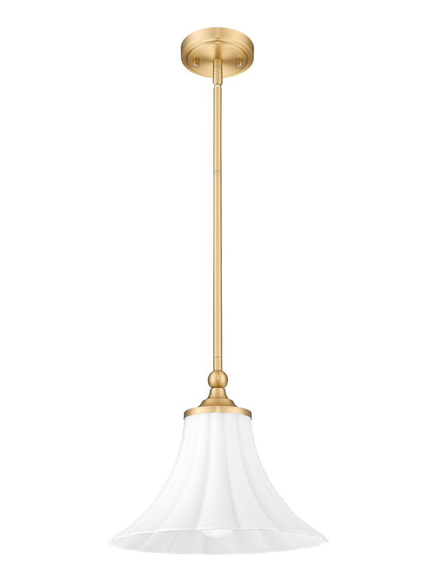 Z-Lite - 1958P12-MGLD - One Light Pendant - Fleur - Modern Gold