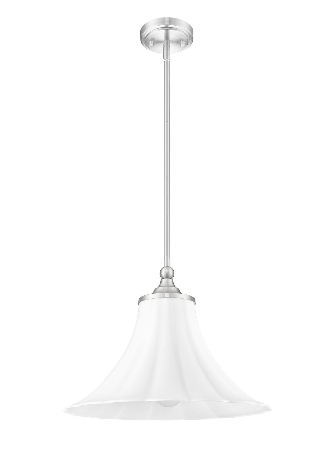 Z-Lite - 1958P16-BN - One Light Pendant - Fleur - Brushed Nickel