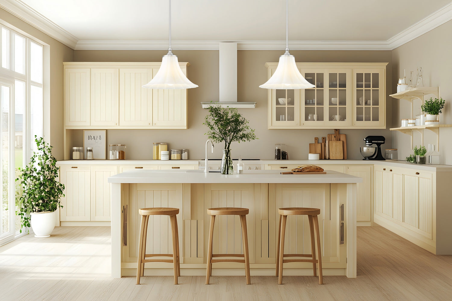 Z-Lite - 1958P16-BN - One Light Pendant - Fleur - Brushed Nickel