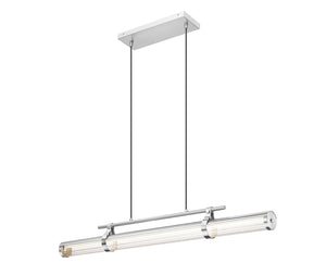 Z-Lite - 1959-44L-BN-LED - LED Linear Chandelier - Benoit - Brushed Nickel